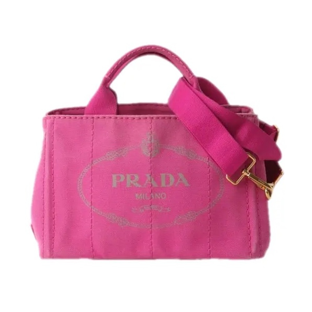 Prada Pink Canapa Bag